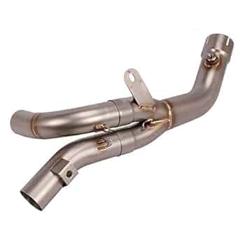 yzf-r1 15~用 ステンレス中間パイプ ノーブランド For Yamaha YZF R1 R1M 2015-2024 MT-10 15-2021 Exhaust Mid